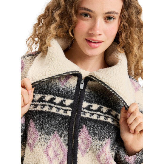 Roxy Γυναικείο μπουφάν Feels Like Winter - Oversized Sherpa Zip Jacket